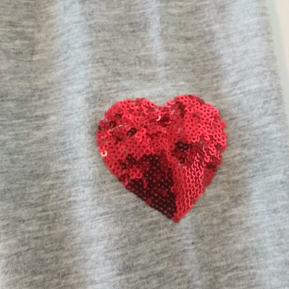 Victorias Secret women's size M gray and red pull over sweater - Picture 8 of 16